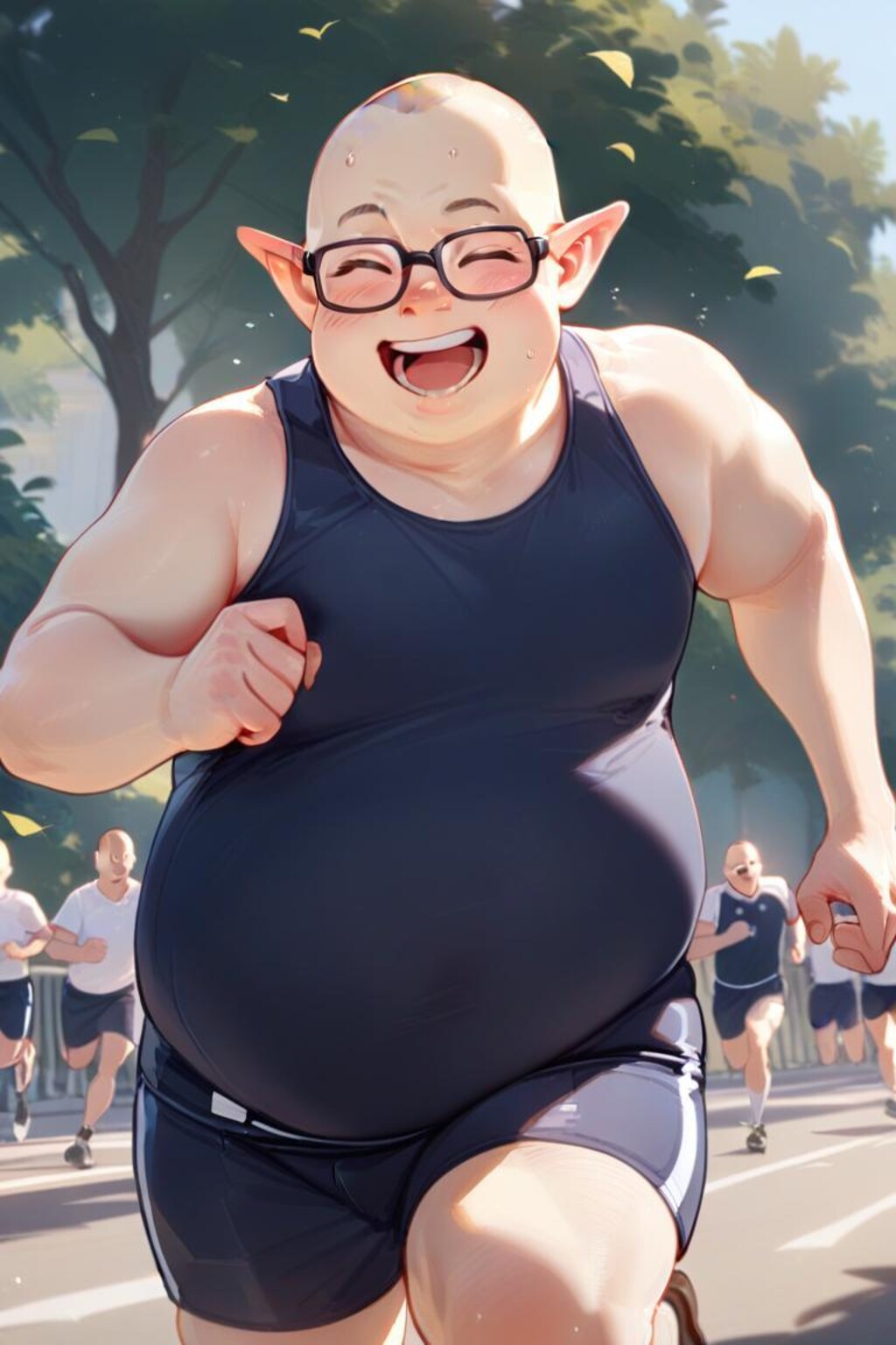 スク水おじさん
