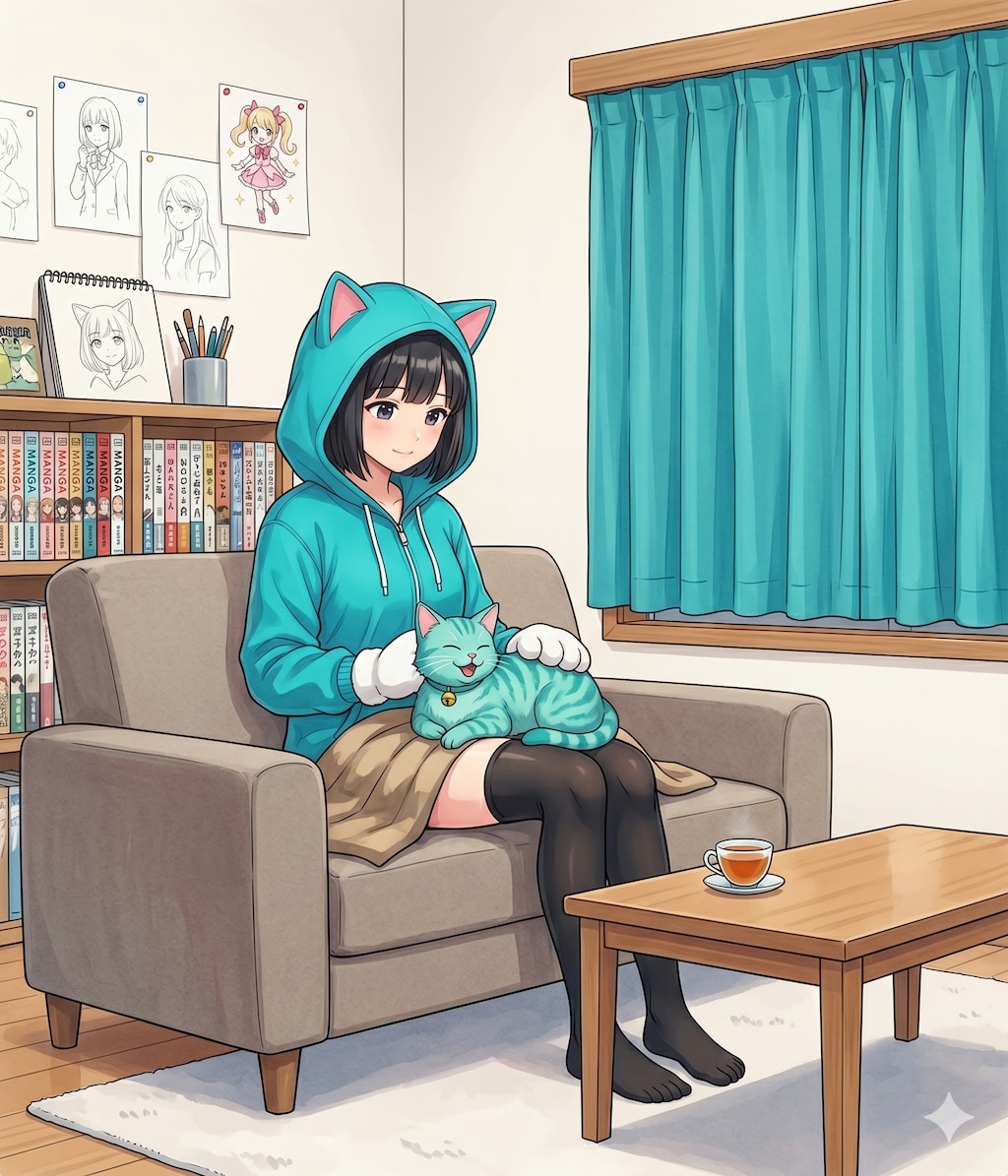 猫と一緒にいてくれや