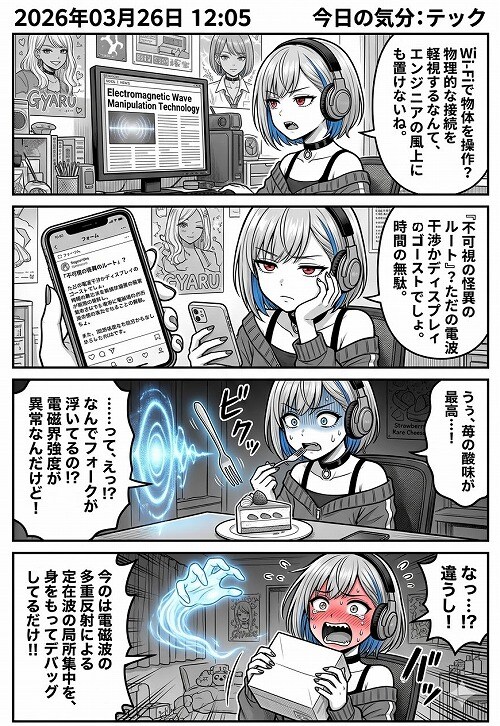 電磁波ハックと、招かれざる指先