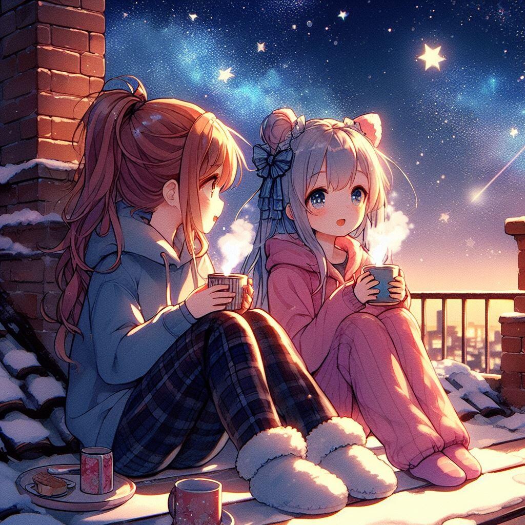 夜の語らい
