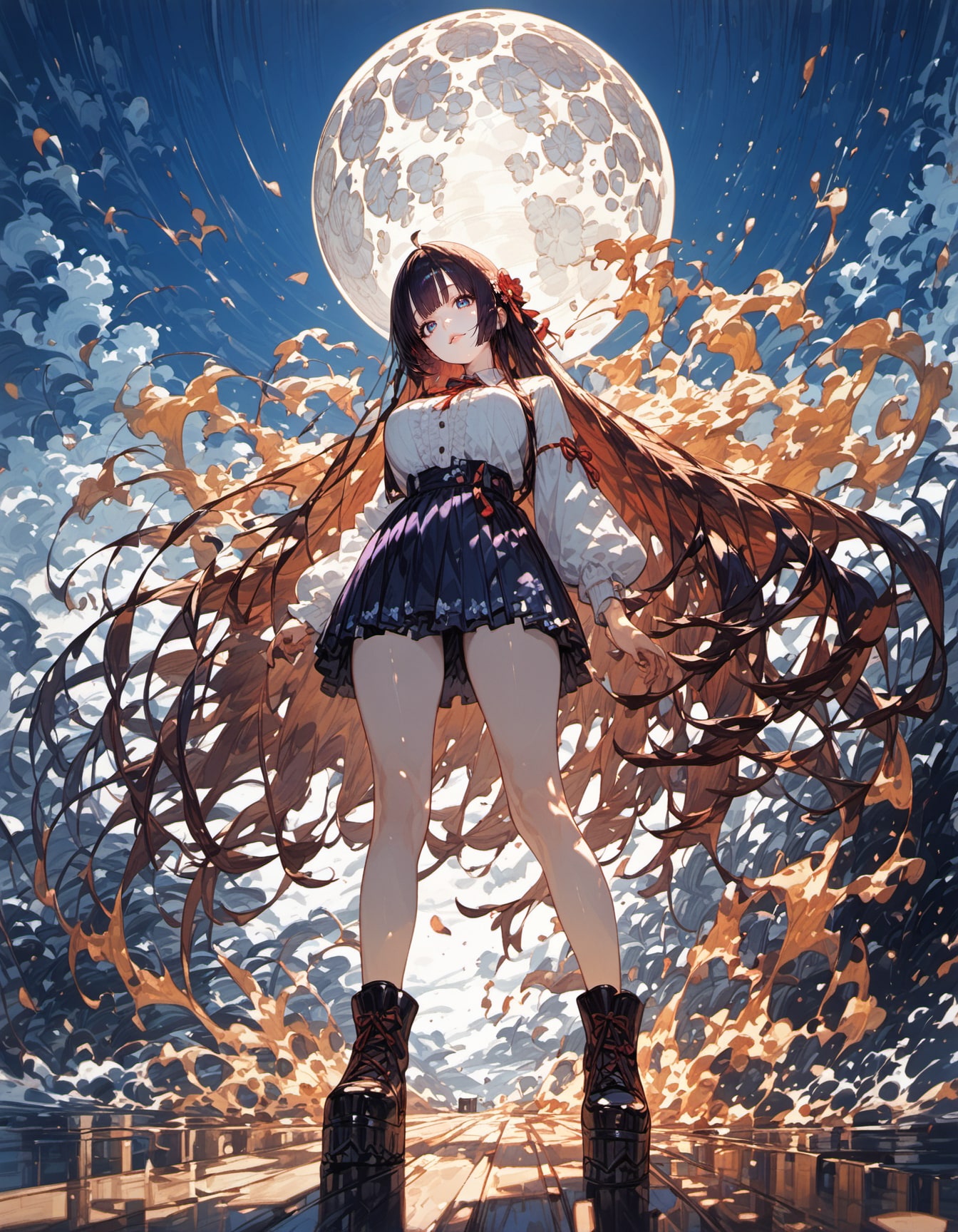 Full Moon | の人気AIイラスト・グラビア