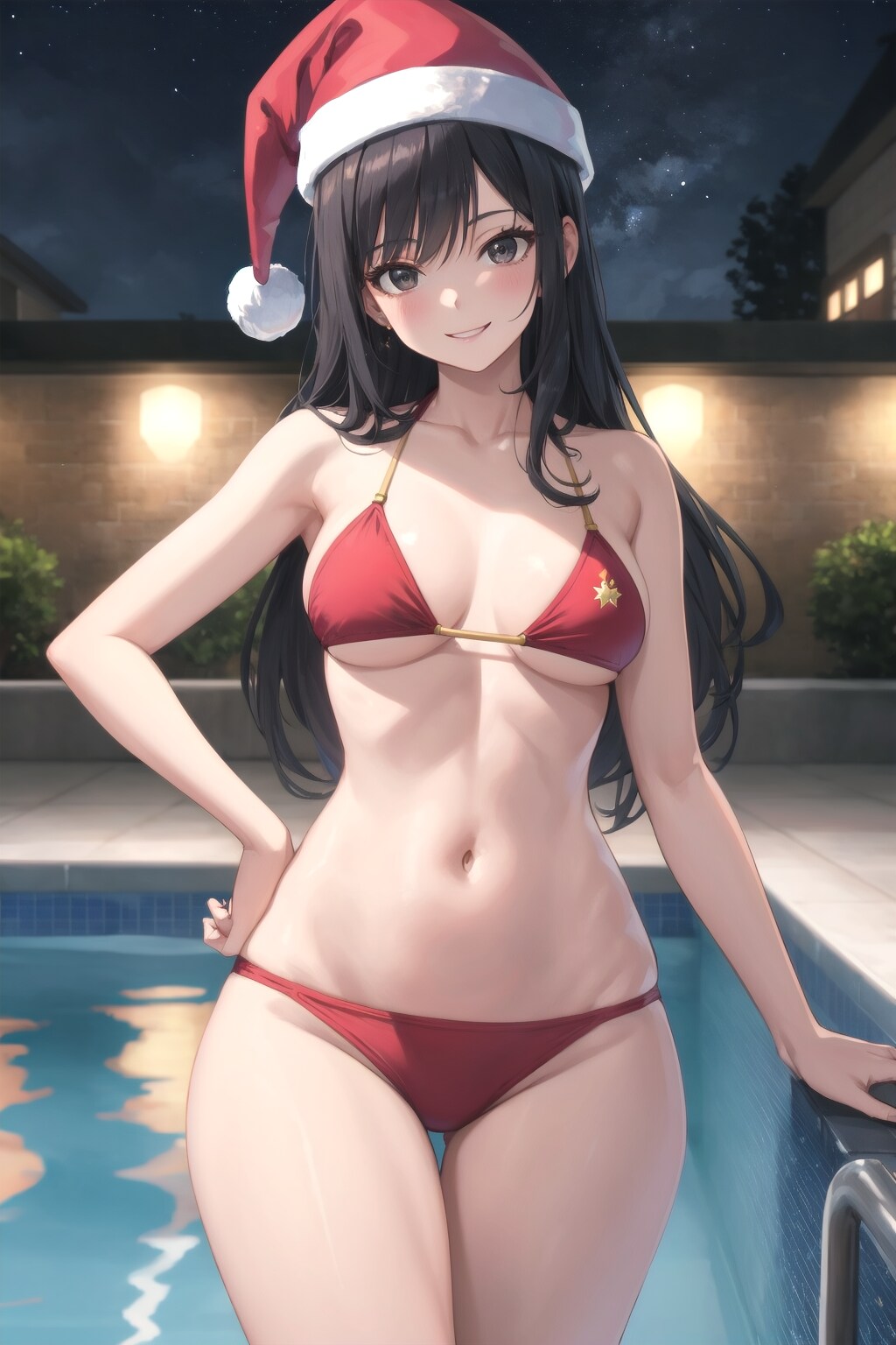 鈴樹真優（21歳、ビキニでクリスマス）