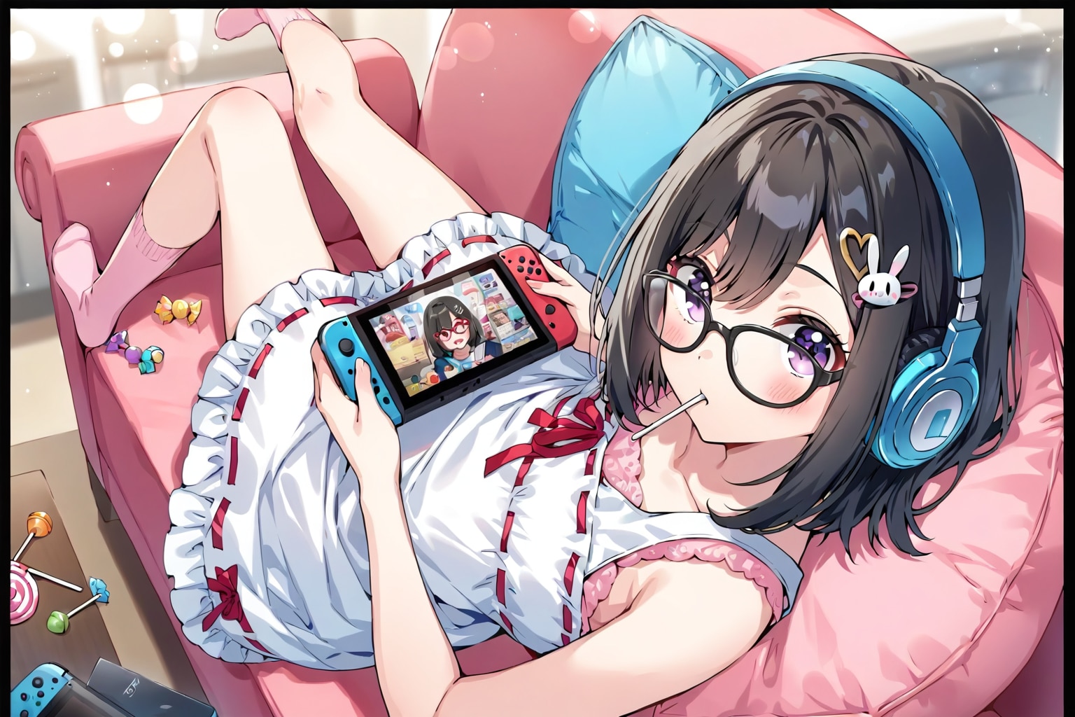 ゲーミング女児 | の人気AIイラスト・グラビア