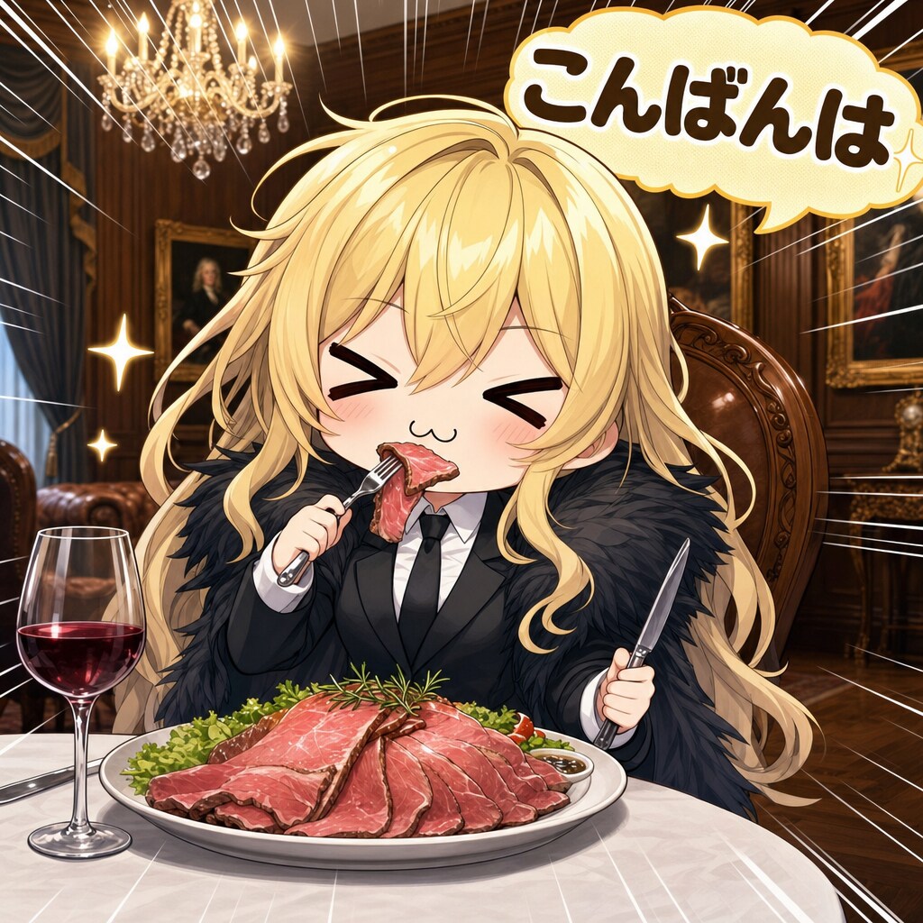 ローストビーフとエリザベス