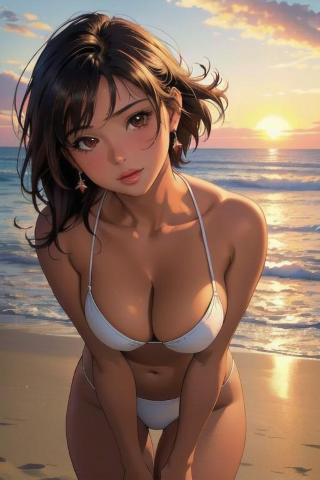 この夕陽のあと、もう戻れない。