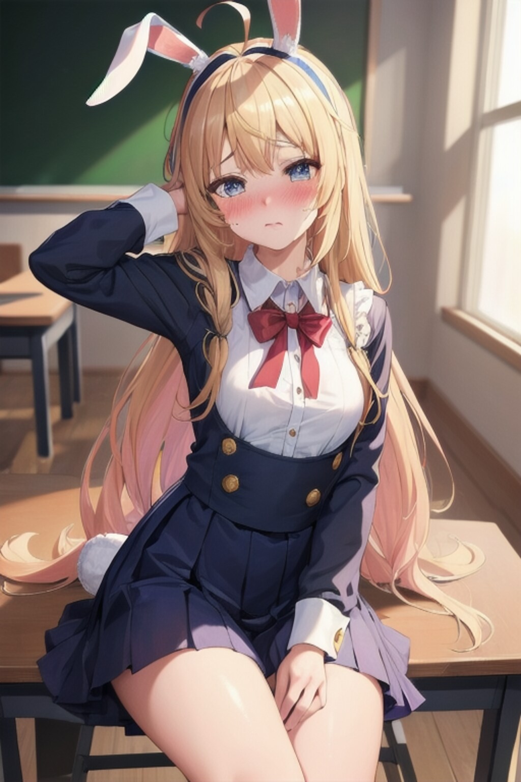 土下座して着けてもらいました