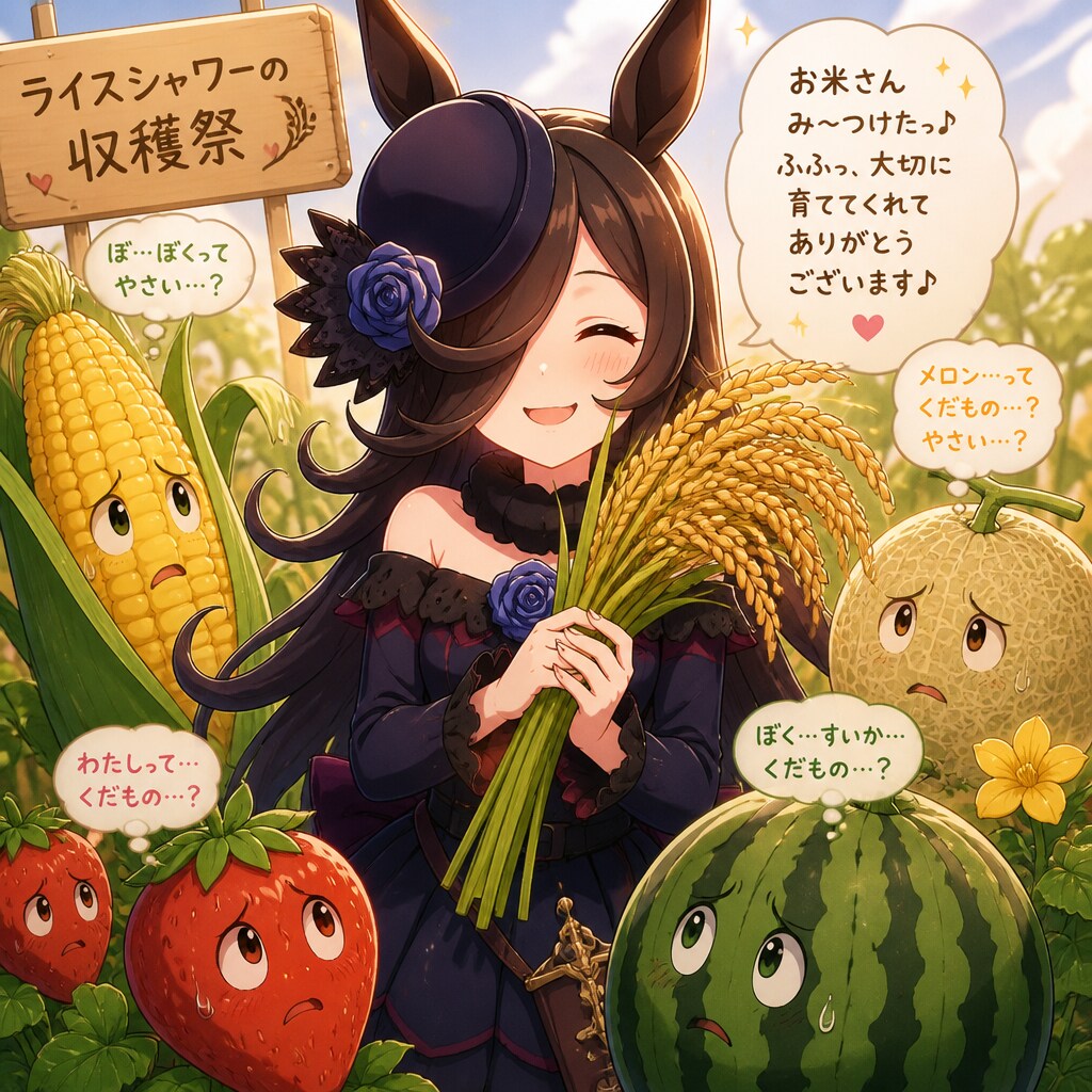 米は野菜（迷う） | の人気AIイラスト・グラビア