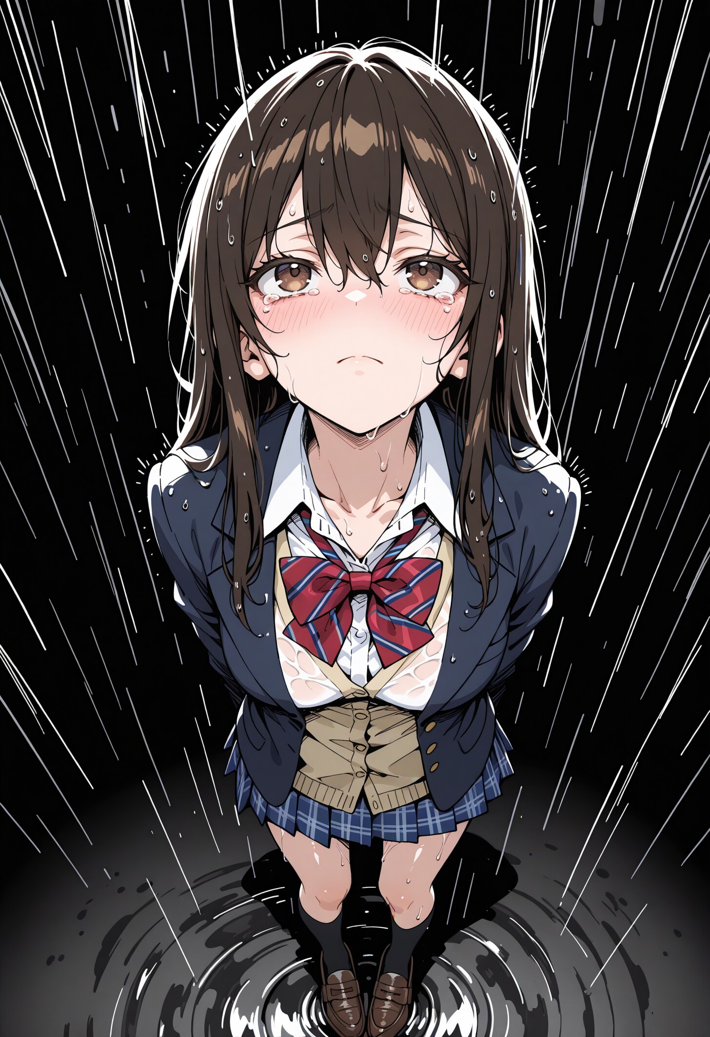 雨 | の人気AIイラスト・グラビア