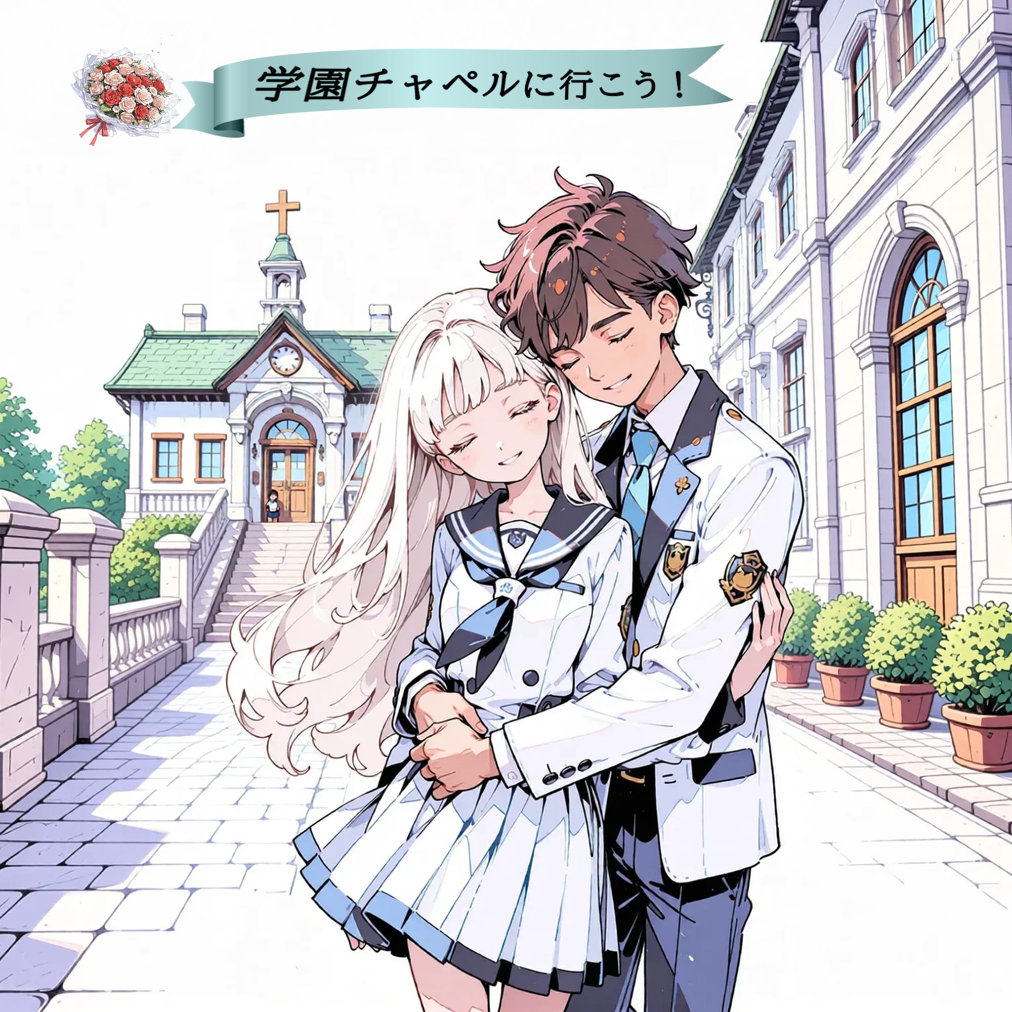 学園チャペルに行こう！ | の人気AIイラスト・グラビア