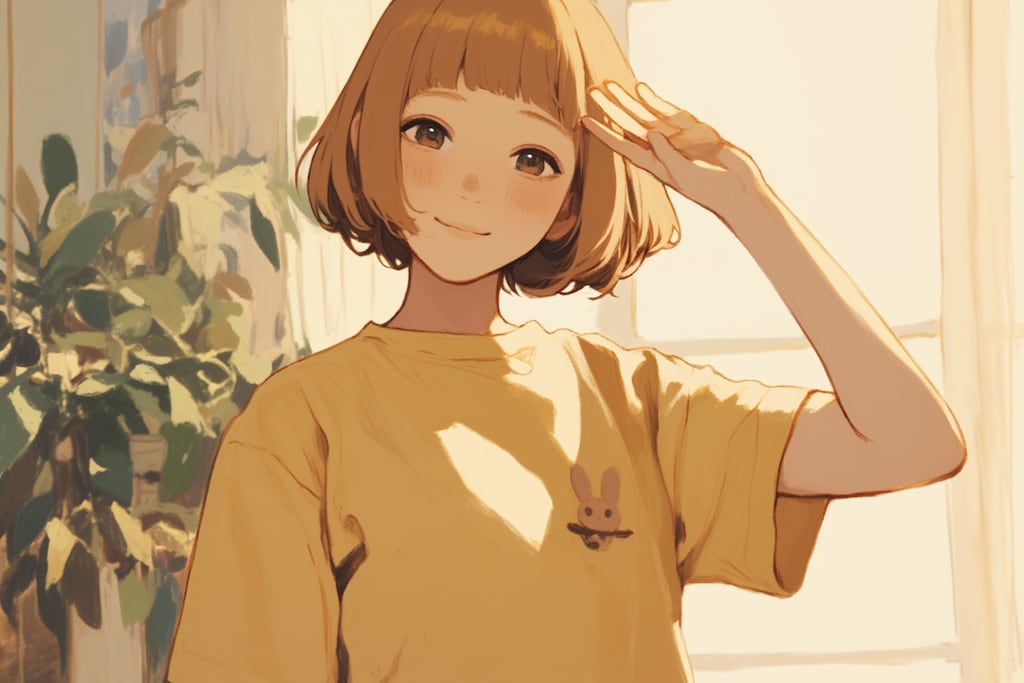 マッシュカットの子✨53