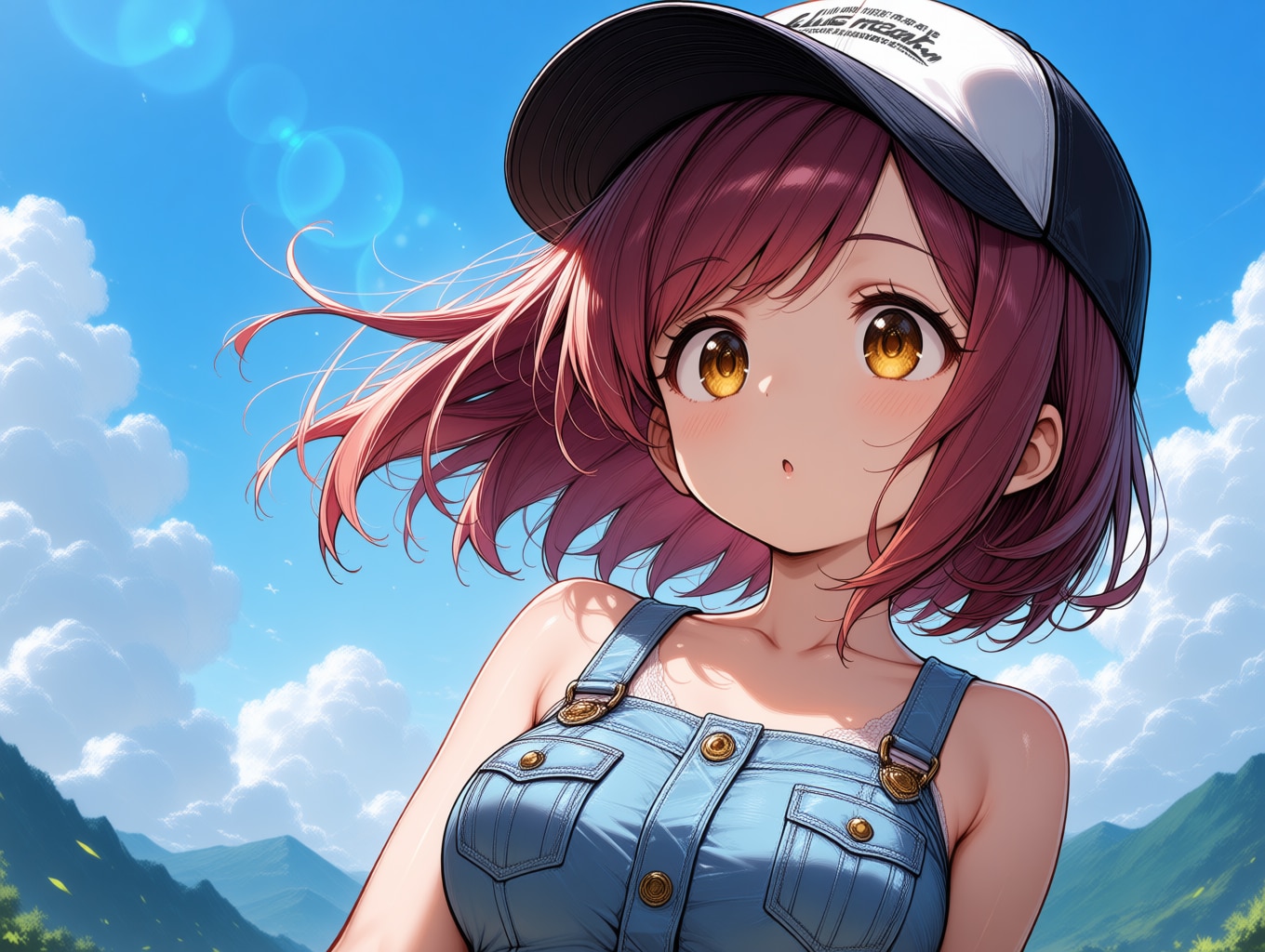 こんにちは（挨拶メイドの芽衣ちゃん） | の人気AIイラスト・グラビア