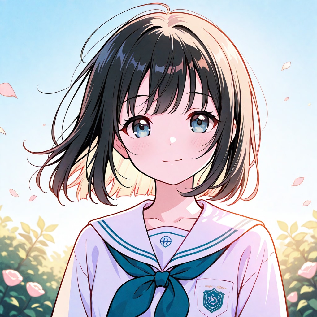 新緑の少女