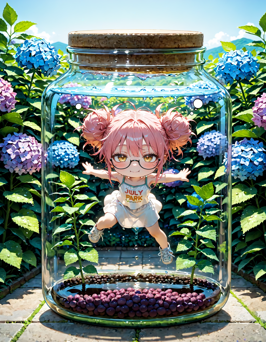 今日は何の日？　平田村あじさい記念日