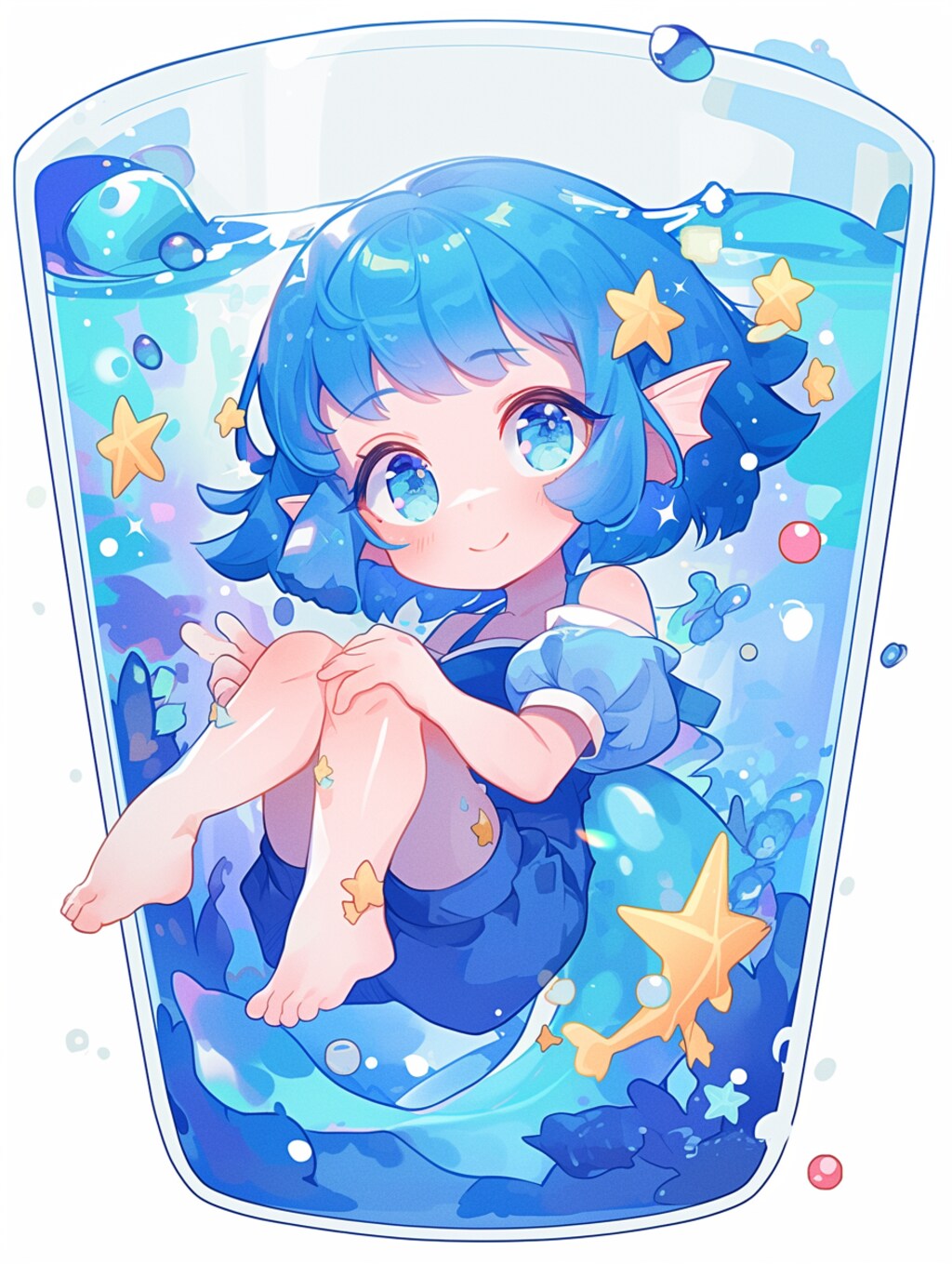 「瓶詰の少女」蒼29