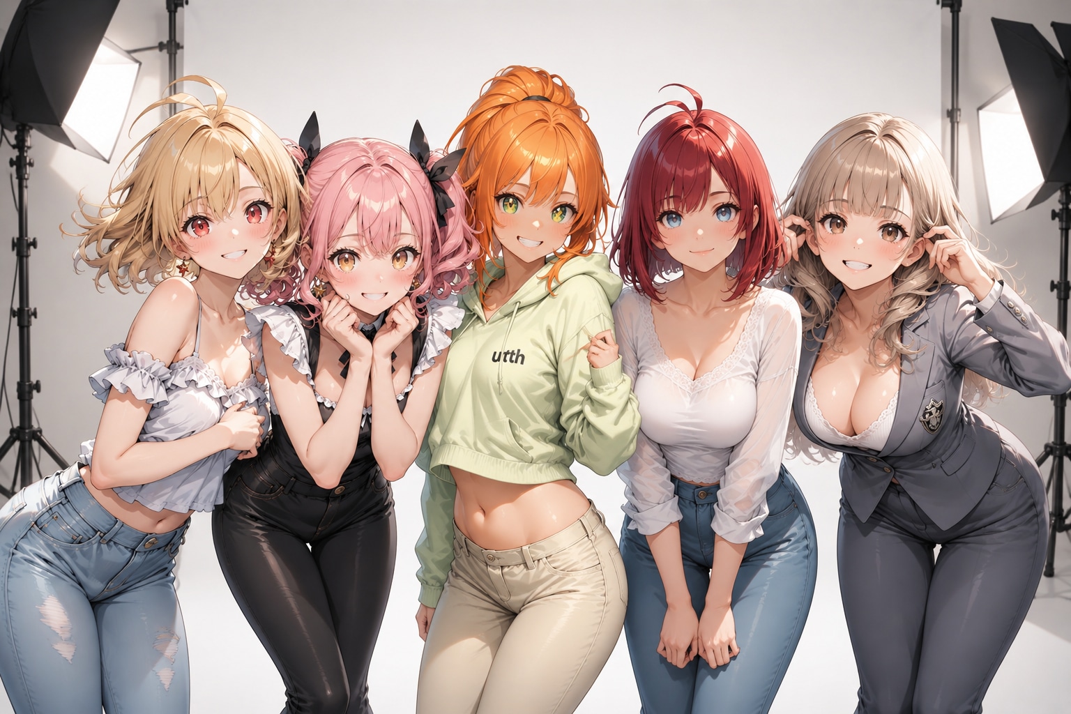 LARIMARなパンツスタイル