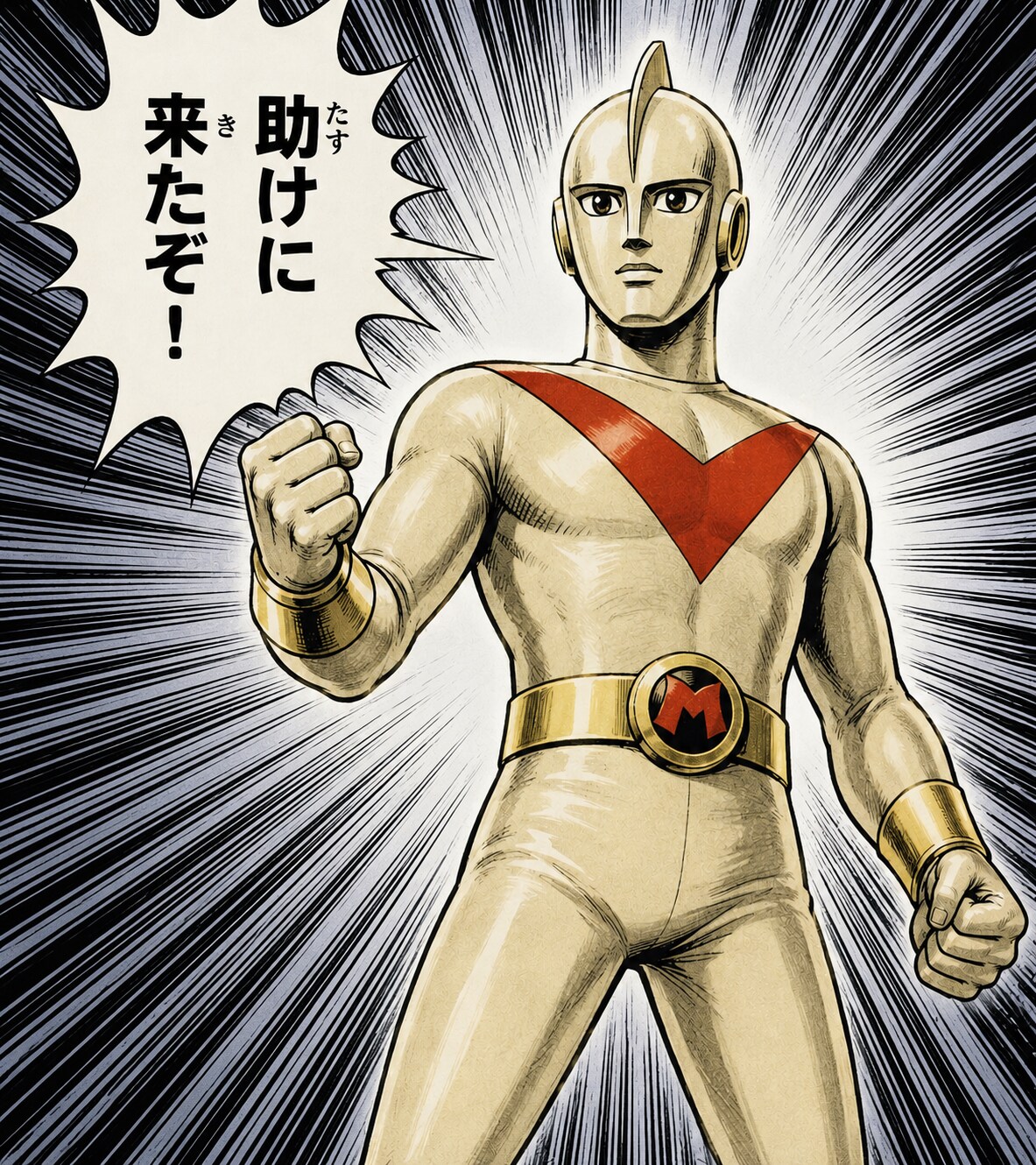 来たぞ!助けに！