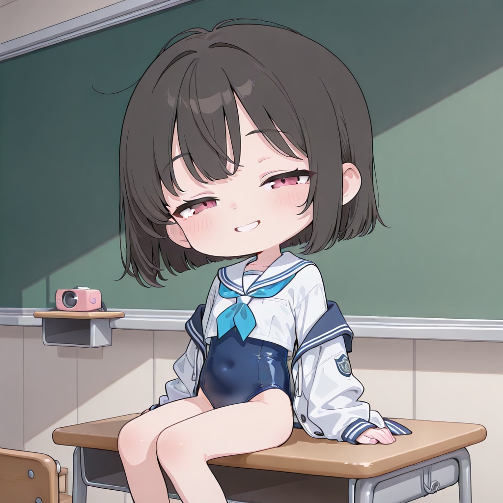 ハーフ水着コーデ