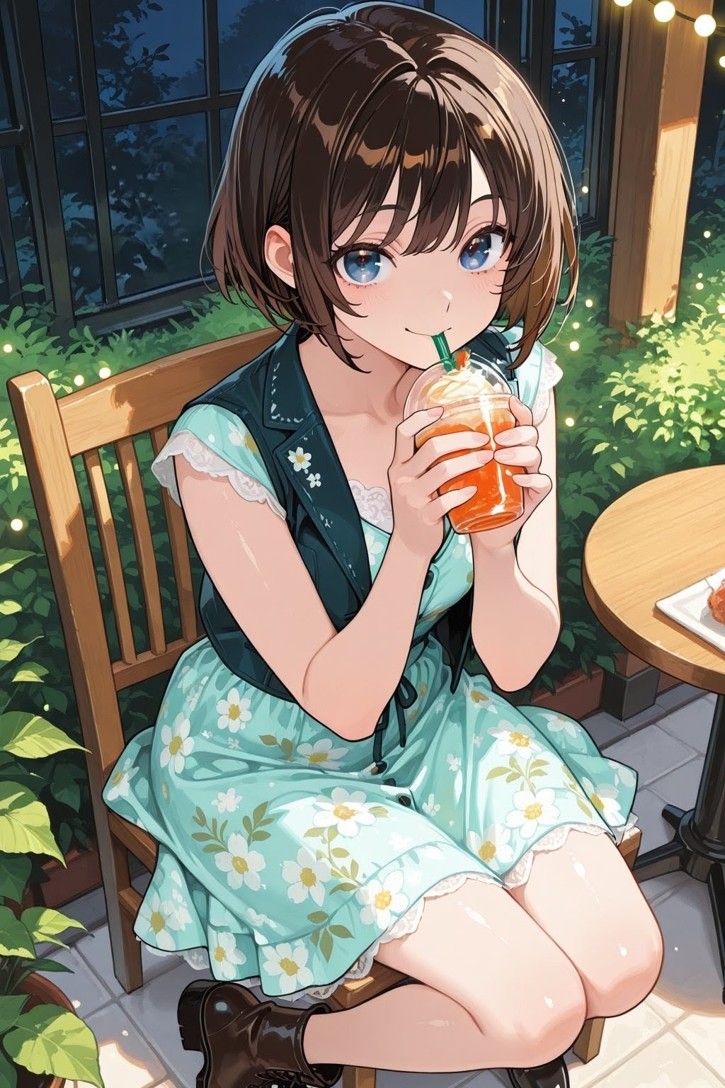 ストローで飲む☆ひかり