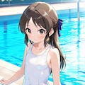 橘ありす　スクール水着 3枚目