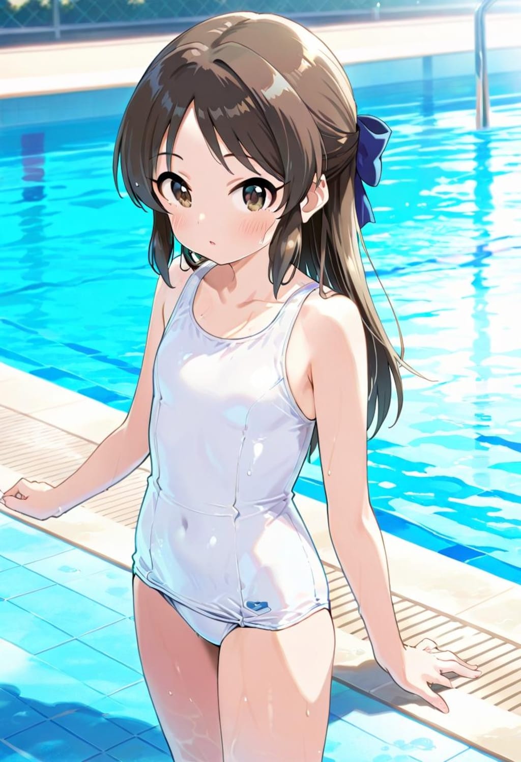 橘ありす　スクール水着