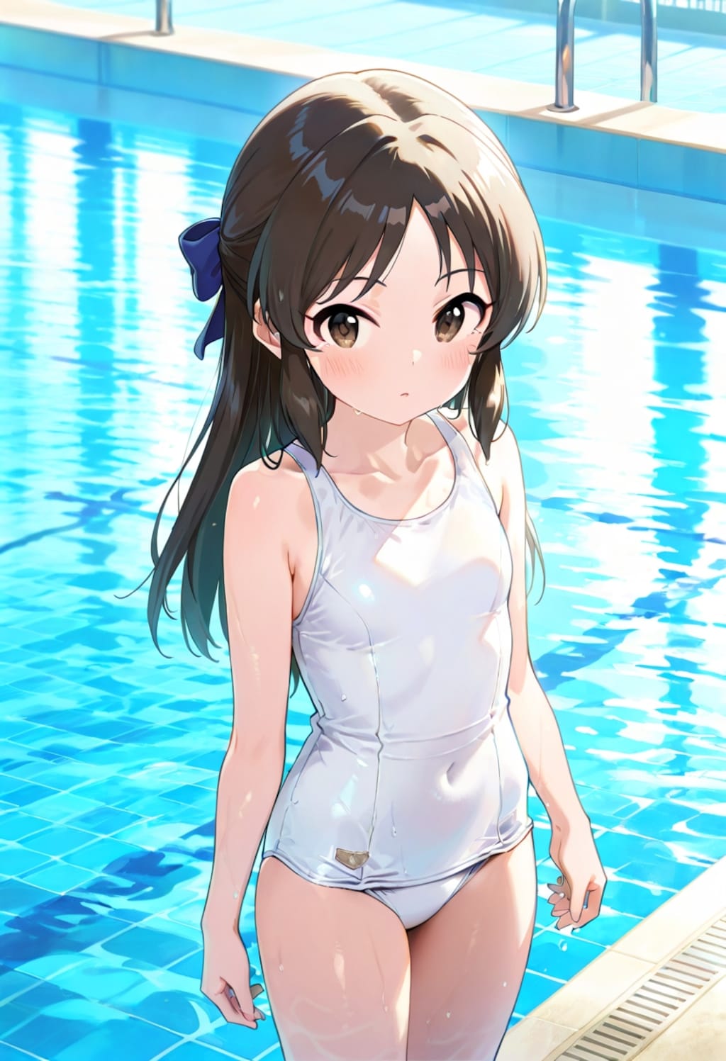 橘ありす　スクール水着