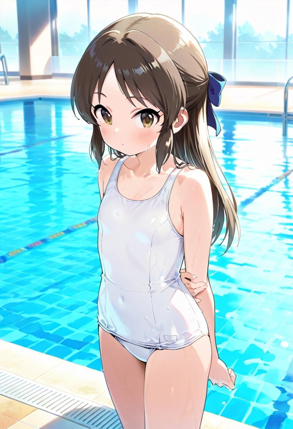 橘ありす　スクール水着