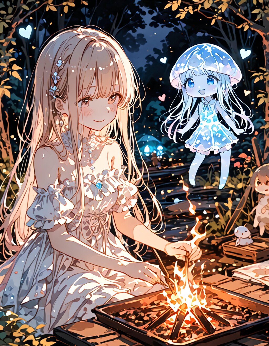 浮かぶクラゲ🪼が住む森