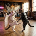 天使と悪魔の猫 5枚目