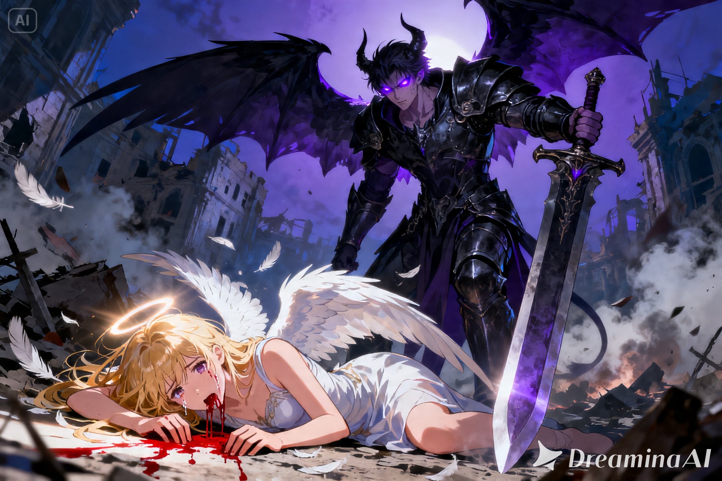 悪魔に敗北した天使