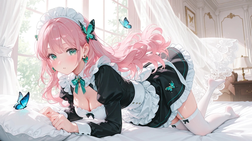 シーツ直すフリして...