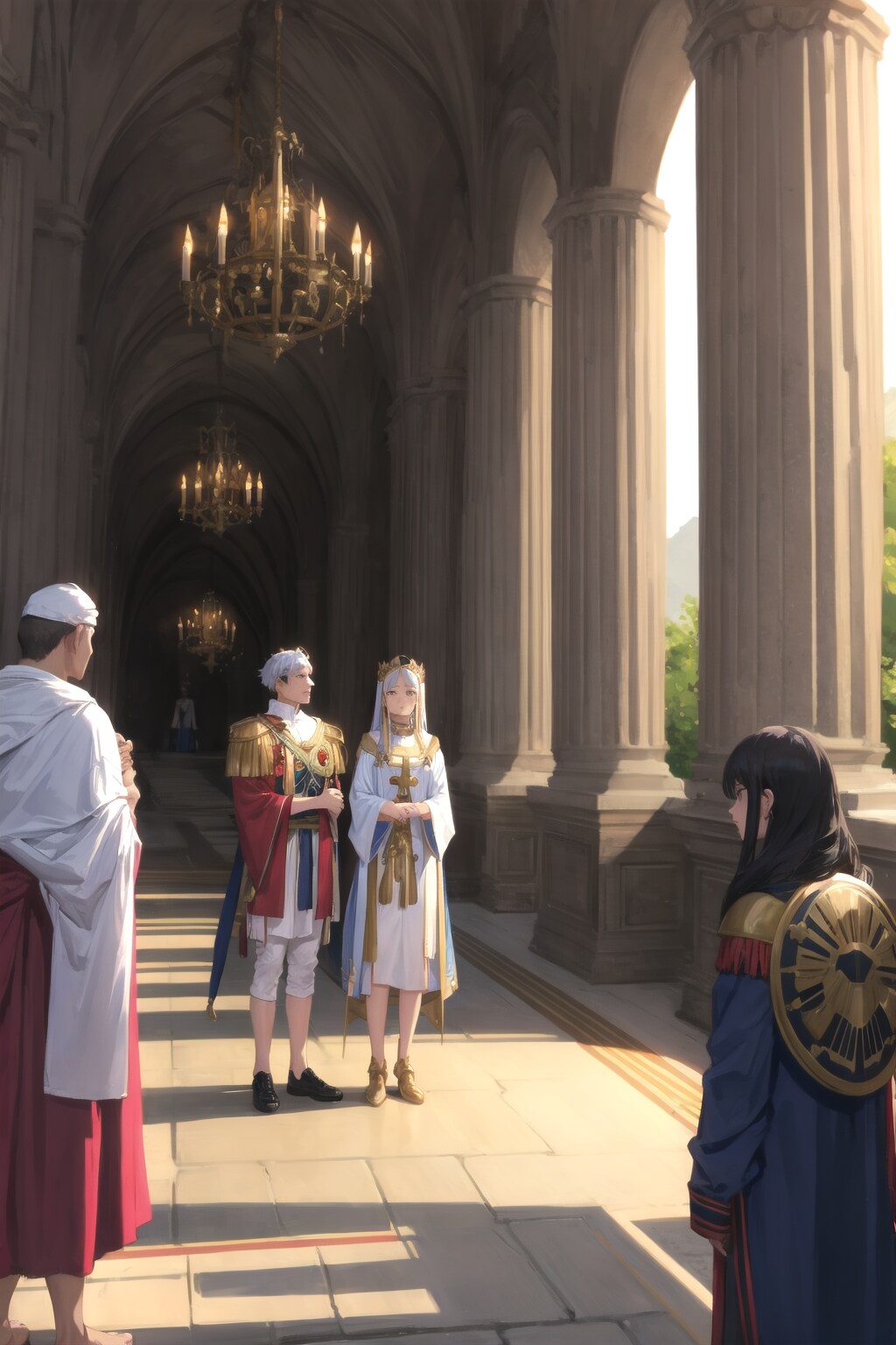 ミノス王の宮廷 | の人気AIイラスト・グラビア