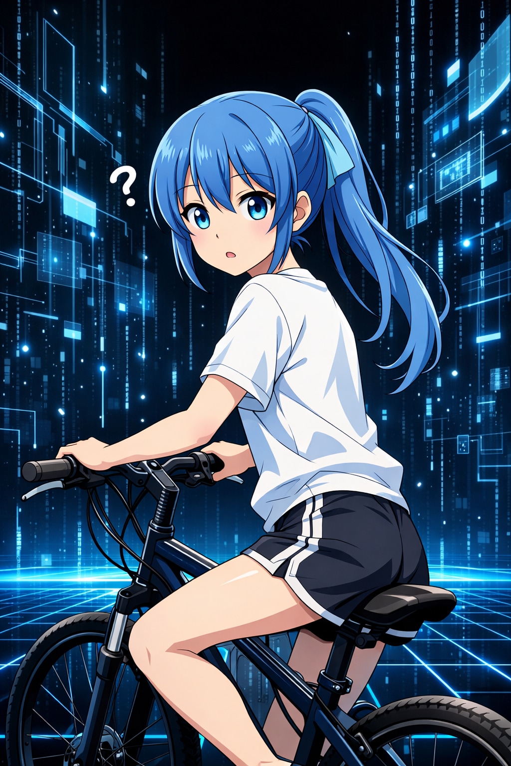 迷子の青ぽにちゃん