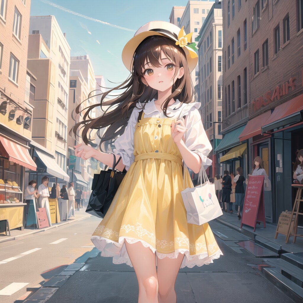 街でお買い物