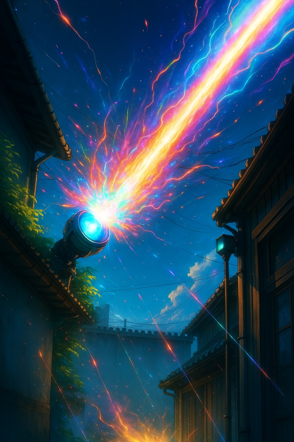 [張り紙見たよ]พลังสายรุ้งจากดวงไฟเล็ก