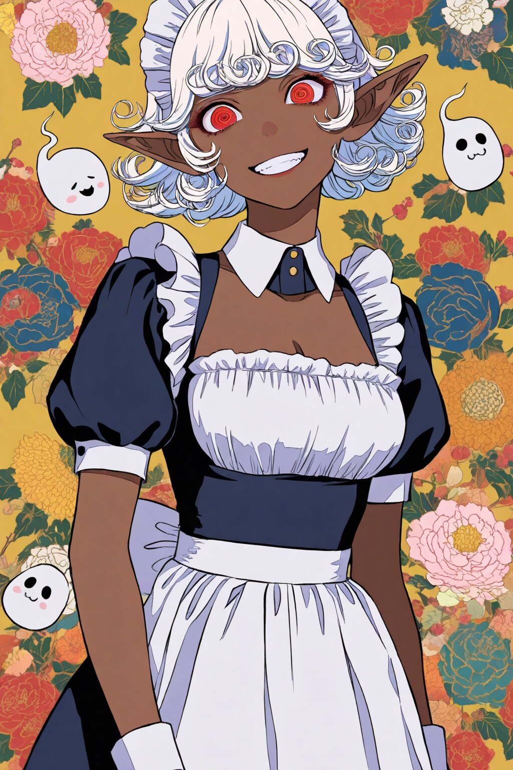 ダークエルフメイドちゃん