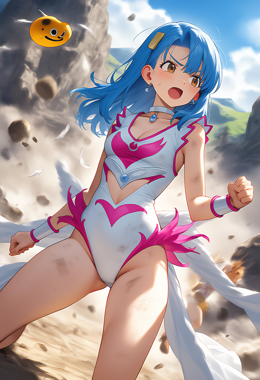 VSぶちスライム