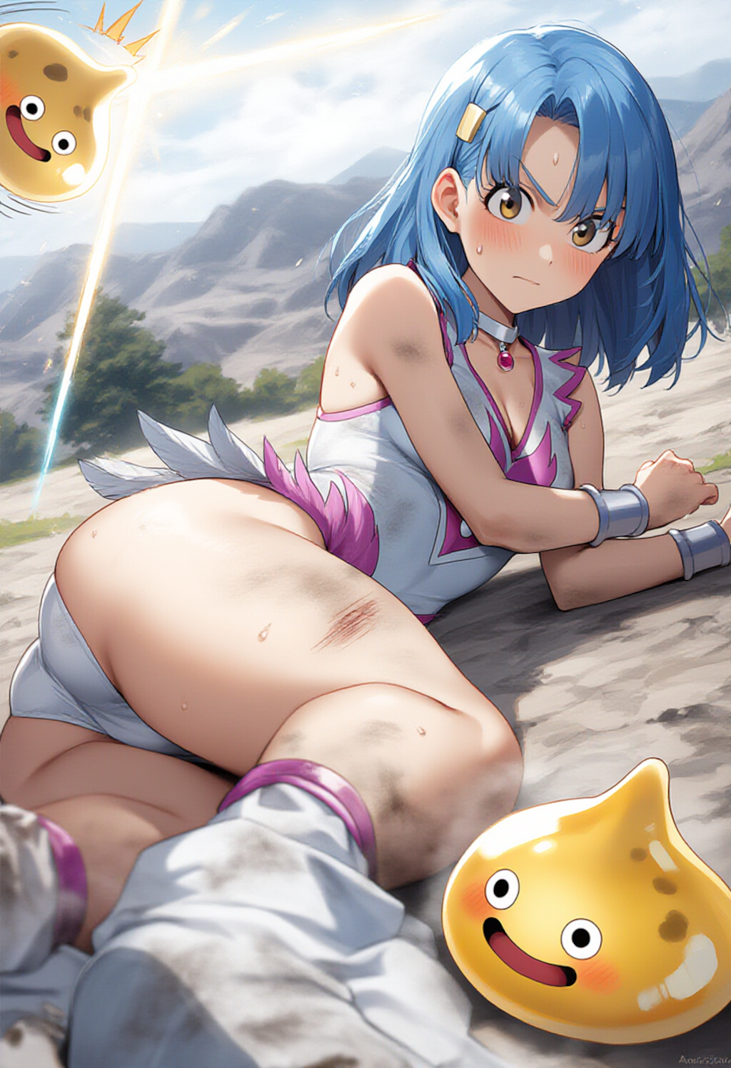 VSぶちスライム