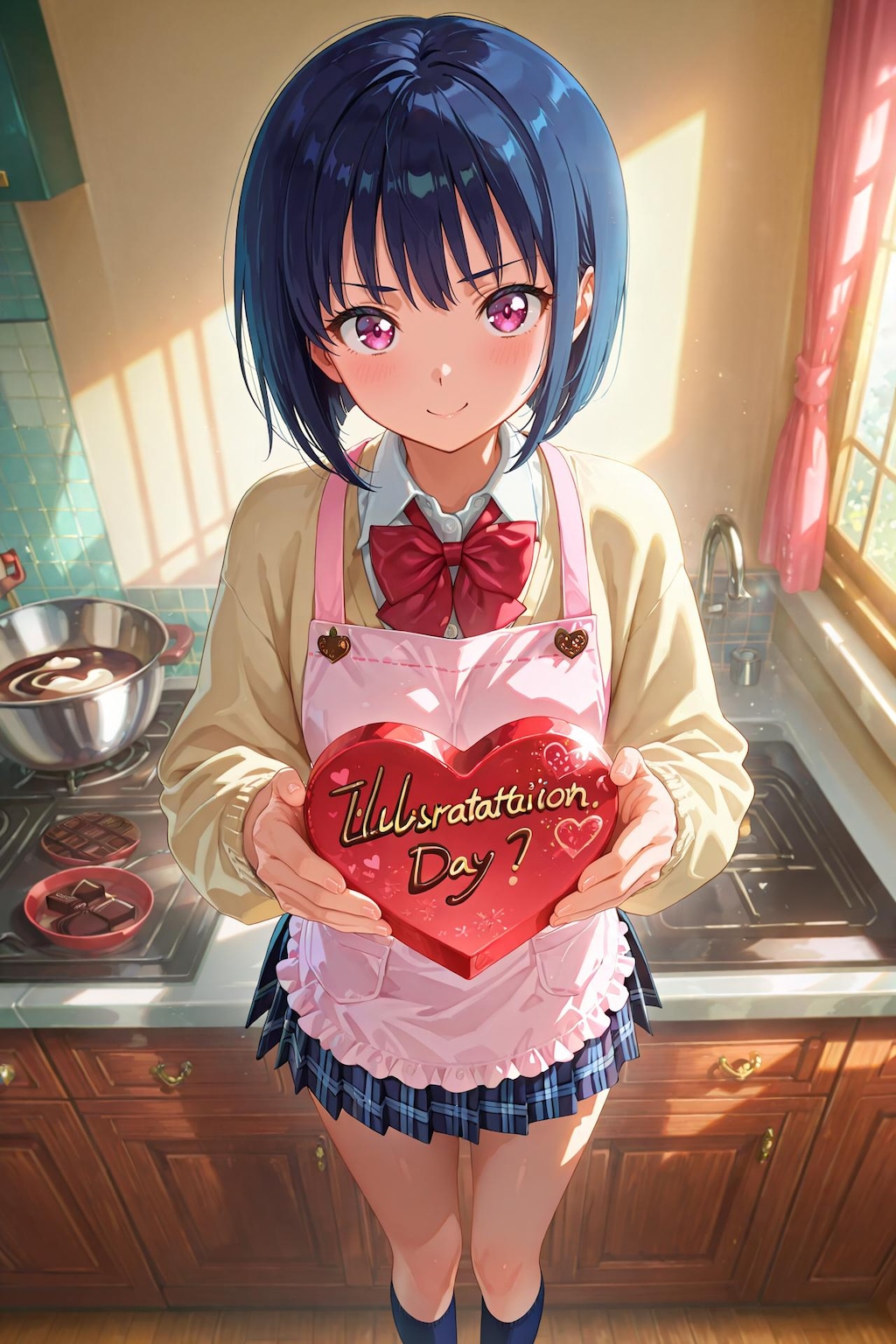 2月14日【土】美少女日めくりカレンダー