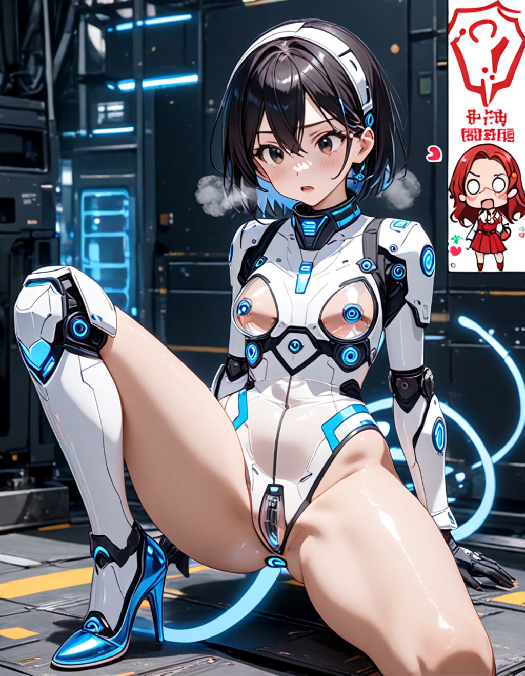 ロボも一息