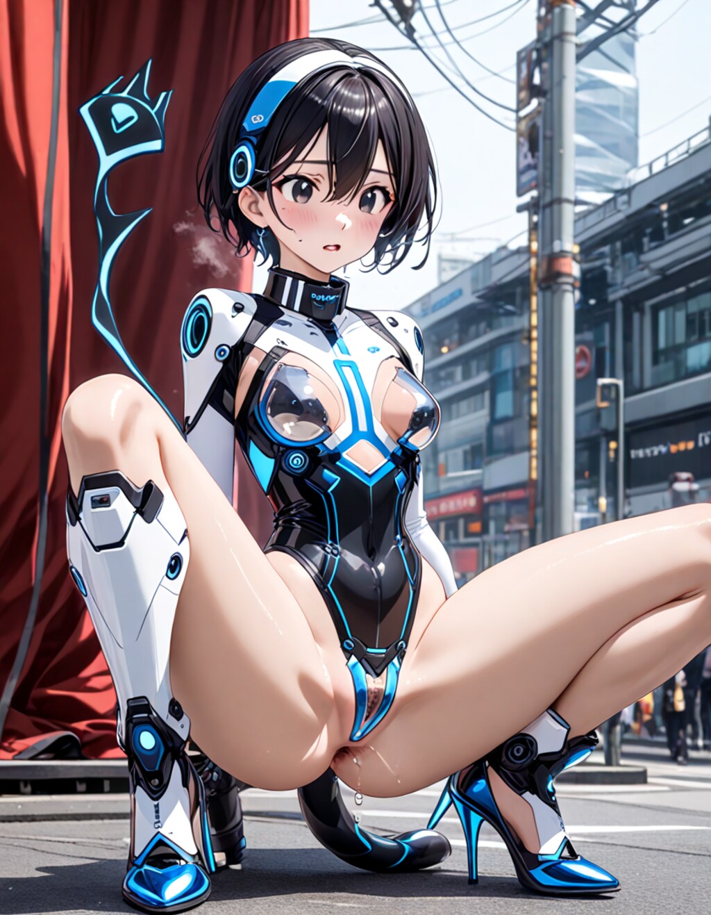 ロボも一息