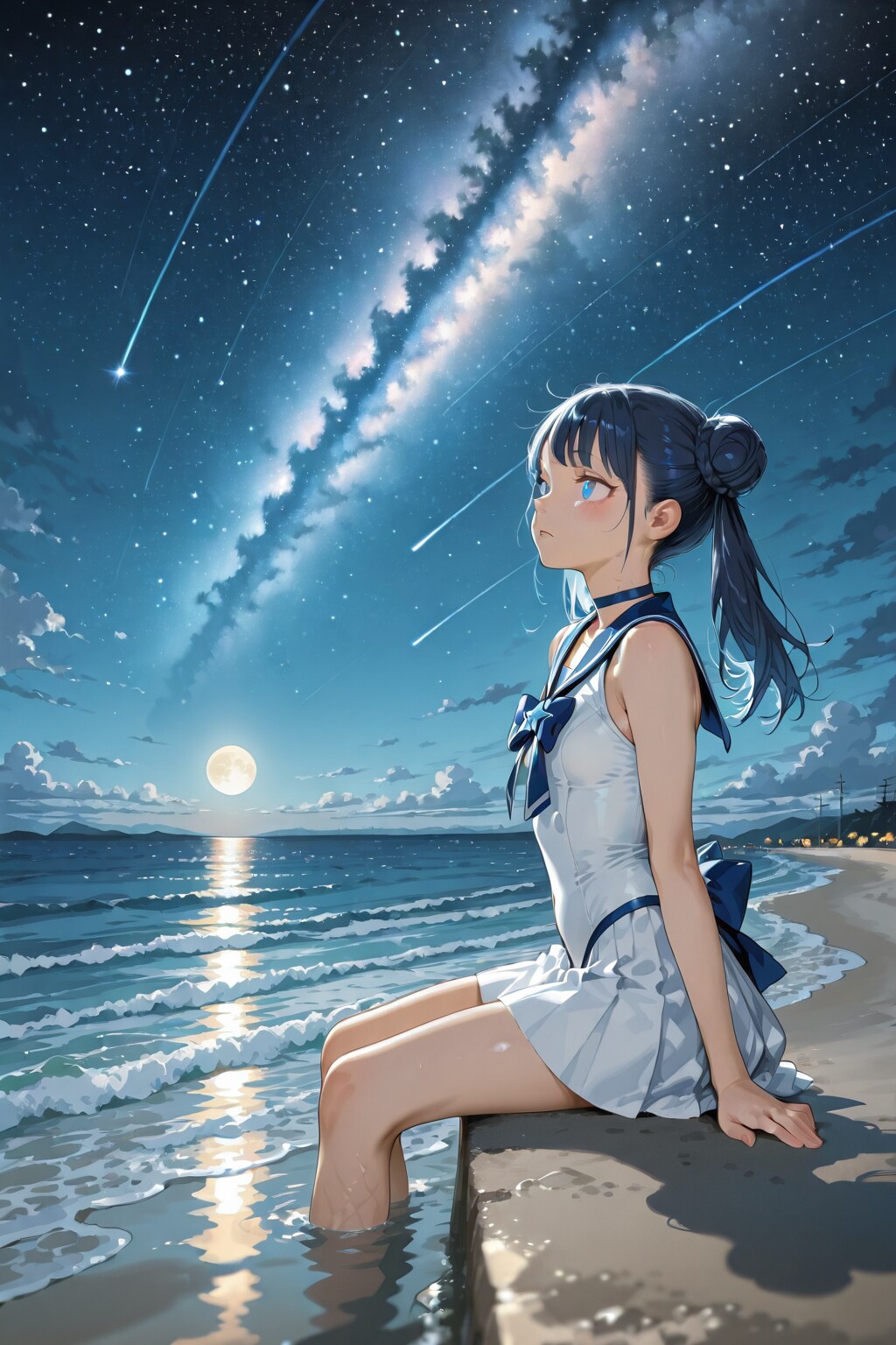月が沈む頃