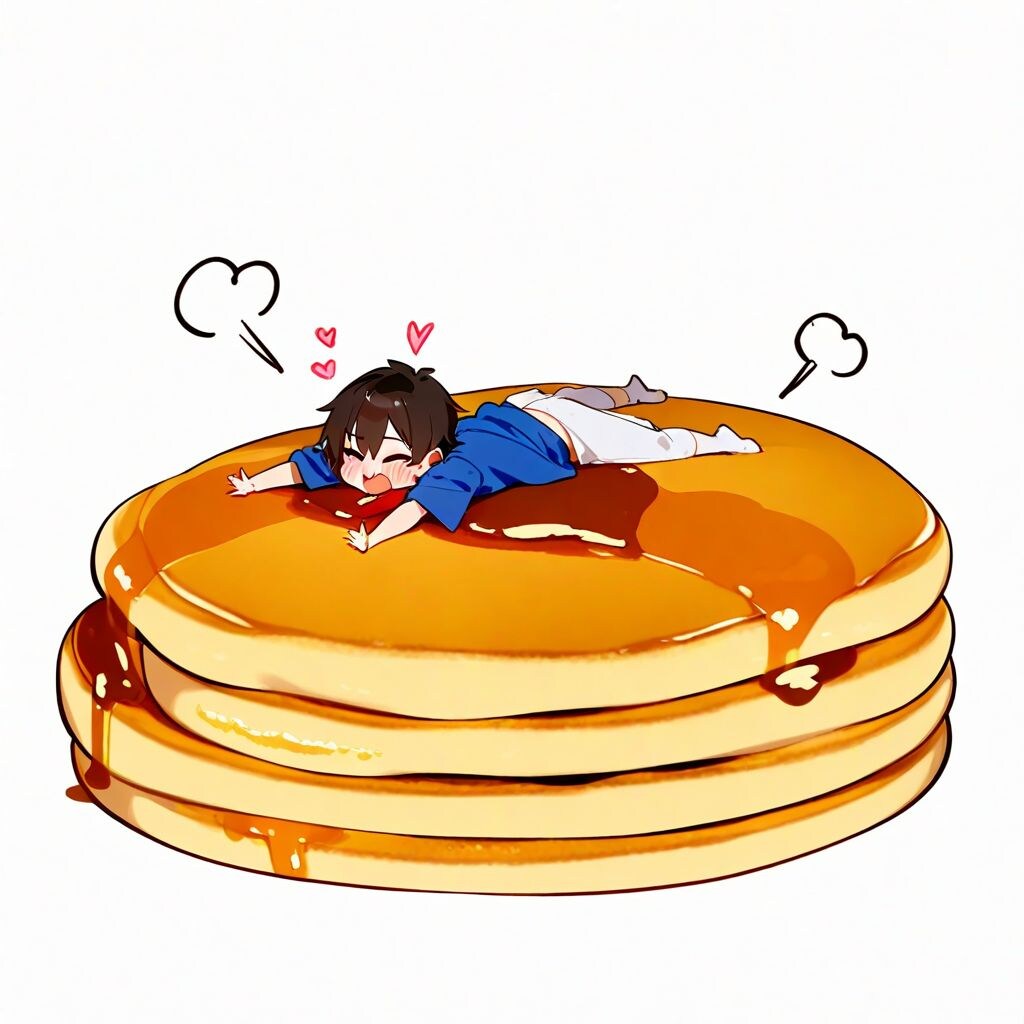 パンケーキ大好きボーイ
