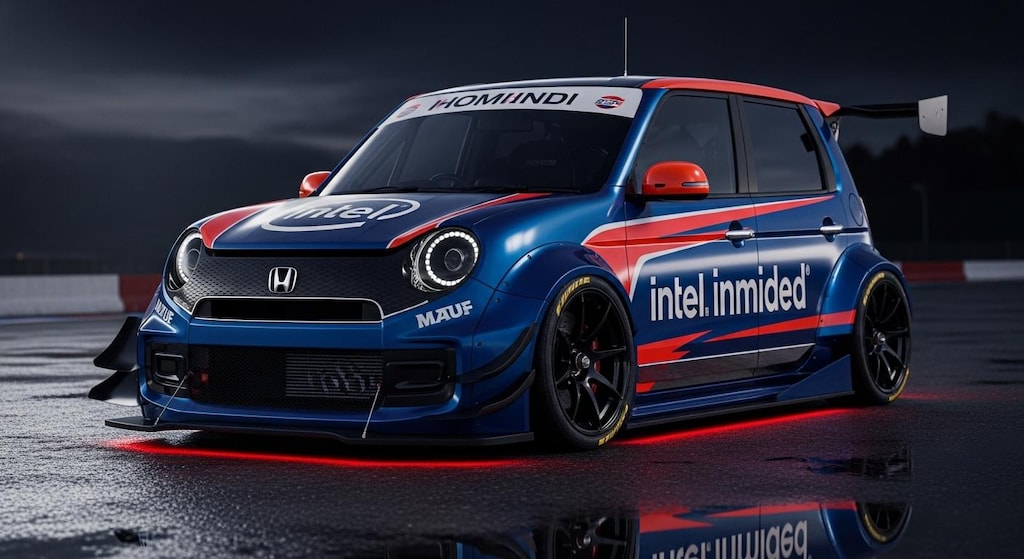 IntelN-ONEレーシングカー