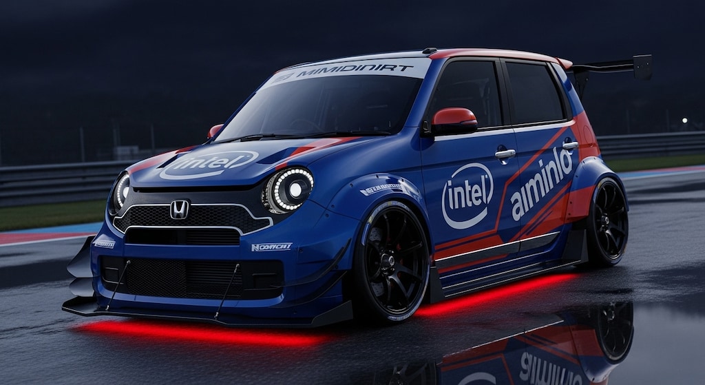 IntelN-ONEレーシングカー