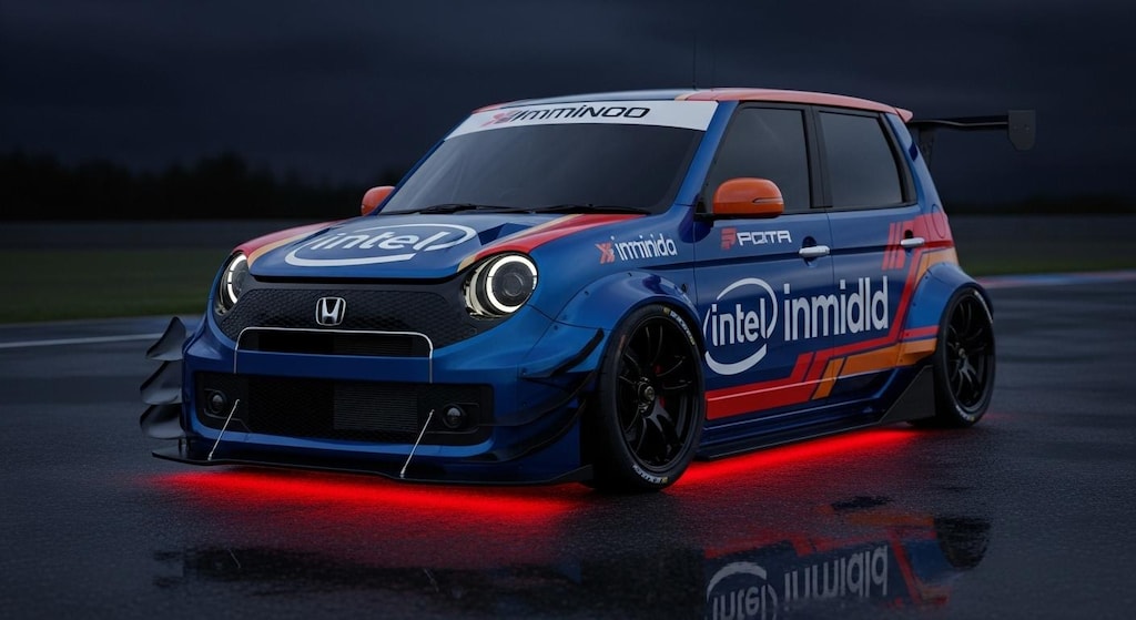 IntelN-ONEレーシングカー