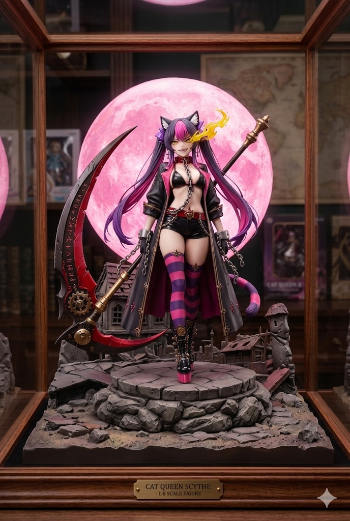 【解析】：『CAT QUEEN SCYTHE』という名の聖遺物