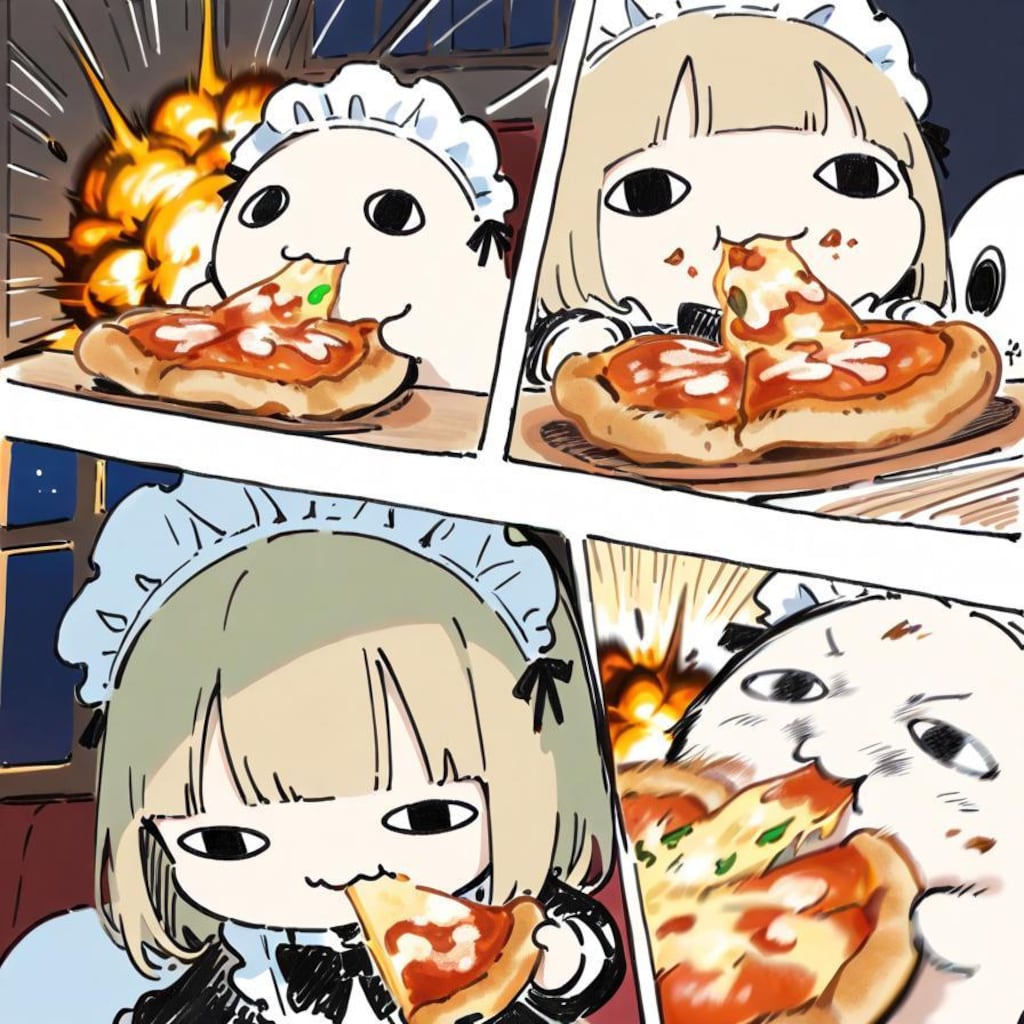 お ピ ッ ツ 愛 ( >ω<)🍕👻✨✨