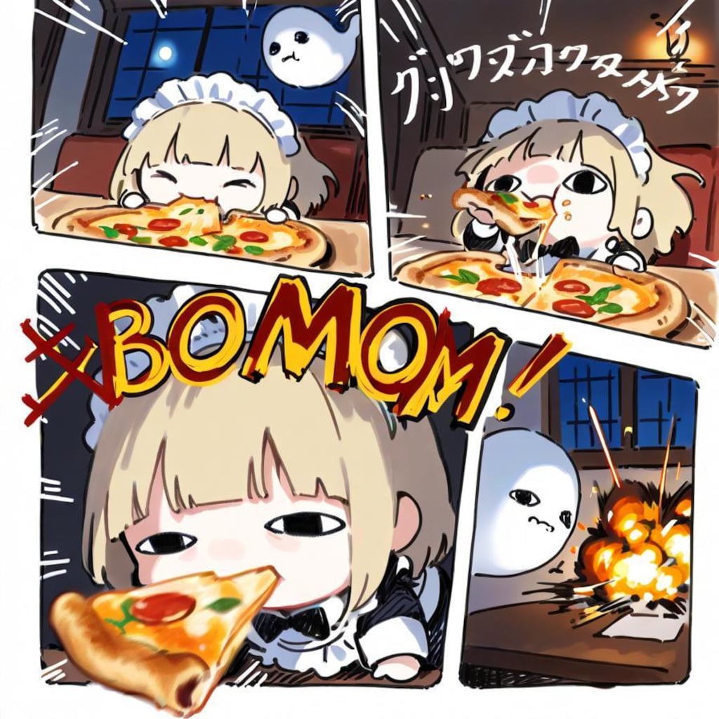 お ピ ッ ツ 愛 ( >ω<)🍕👻✨✨