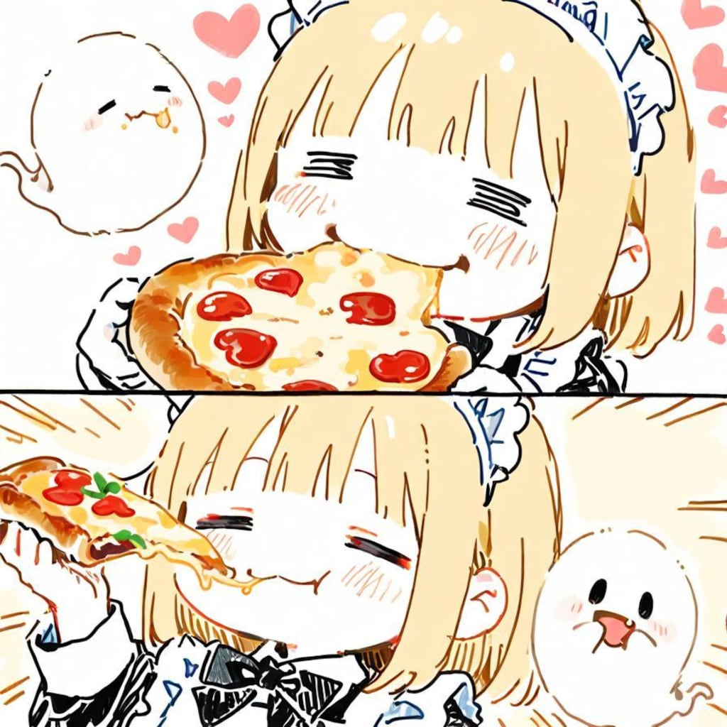 お ピ ッ ツ 愛 ( >ω<)🍕👻✨✨