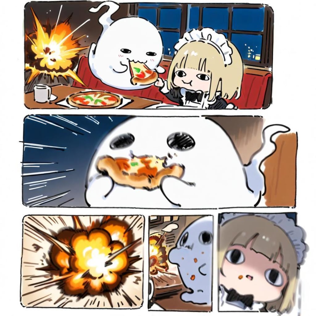 お ピ ッ ツ 愛 ( >ω<)🍕👻✨✨